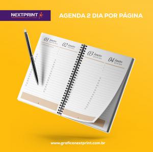 Agenda Dois dias por Pagina